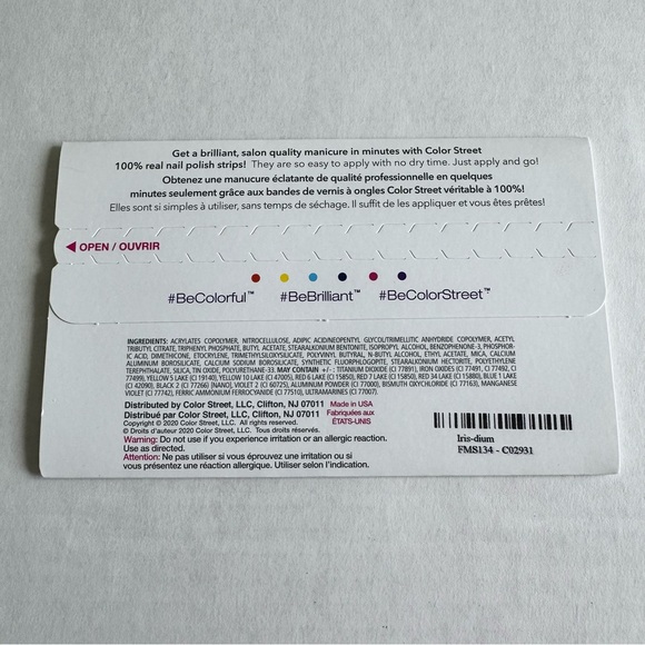 *Retired* Color Street: Iris-dium | Purple Metallic Amethyst Jewel Tone Spring - Picture 4 of 13